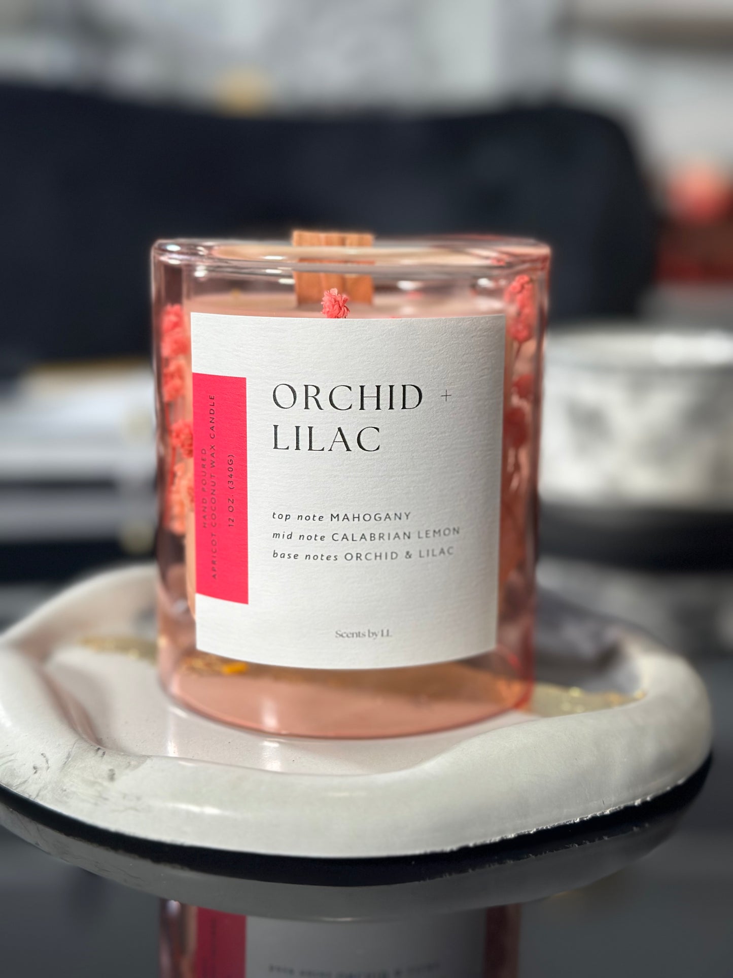 Orchid + Lilac | Botanical Candle