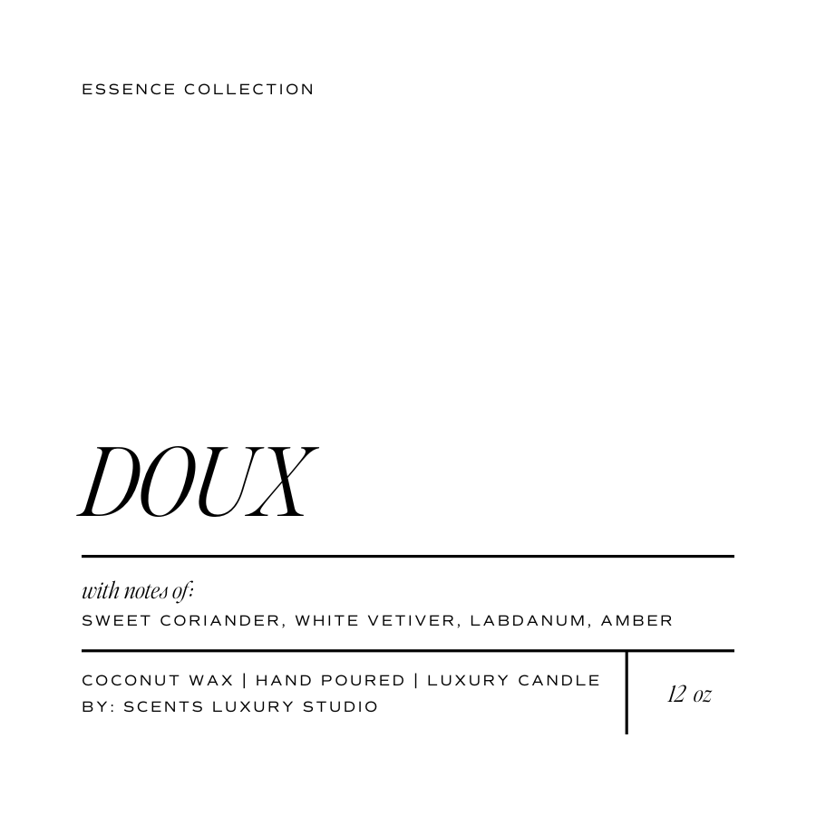 DOUX | Luxury Candle
