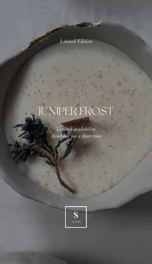 Juniper Frost | Luxury Candle